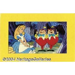 Walt Disney Studios - Alice in Wonderland Painting Original Art (undated).