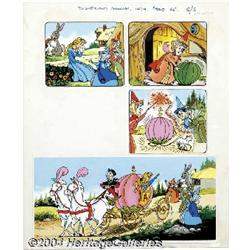 Walt Disney Studios - Disneyland Annual, page 65 Original Art (Fleetway UK, 1979).