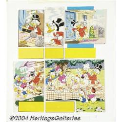 Walt Disney Studios - Uncle Scrooge Disney Annual Page Original Art (Walt Disney UK, undated).