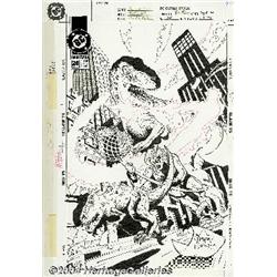 Terry Dodson and Will Blyberg - Team Titans #24 Cover Original Art (DC, 1994).