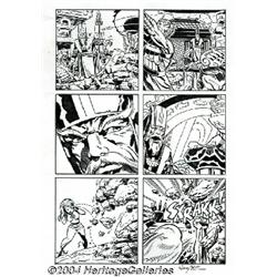 Frank Fosco and Bruce Timm - Fantastic Four: World's Greatest Comics Magazine Original Art (Marvel, 