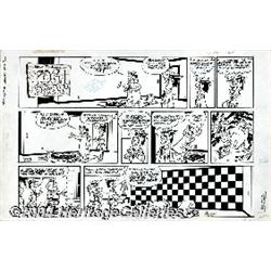 Gene Hazelton - Yogi Bear Sunday Comic Strip Original Art, dated 7-30-63 (Hanna-Barbera Productions,