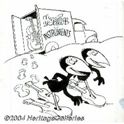 Gold Key Studios - New Terrytoons #36 Cover Original Art (Gold Key, 1976).