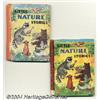 Image 2 : Pru Herrick (attributed) - Little Nature Stories Book Cover Original Art (McLoughlin Brothers, circa