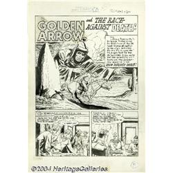 Iger Shop Studios - Whiz Comics #130 Complete 8-page Story "Golden Arrow and the Race Against Death"