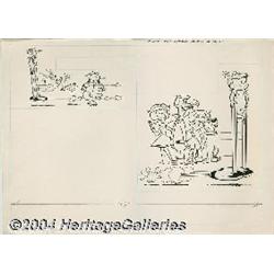 Western Publishing Staff Artist - March of Comics #276 The Jetsons Cover Original Art (Gold Key, 196