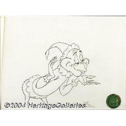 Chuck Jones - "How The Grinch Stole Christmas" Original Pencil Animation Drawing (Turner Entertainme
