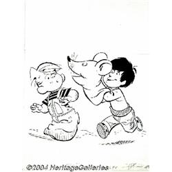 Hank Ketcham - Dennis the Menace #156 Cover Original Art (Fawcett, 1978).