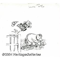 Hank Ketcham - Dennis the Menace and His Friends #44 Cover Original Art (Fawcett, 1979).