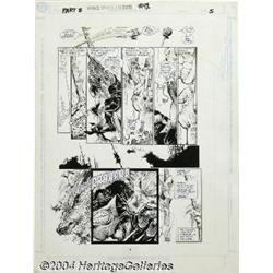 Sam Kieth - Marvel Comics Presents #92, page 2 Original Art (Marvel, 1991).