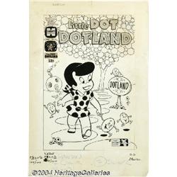 Warren Kremer - Little Dot Dotland #5 Cover Original Art (Harvey, 1963).