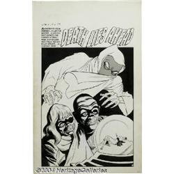 Warren Kremer (attributed) and Abe Simon (attributed) - Witches Tales #13 Complete 5-page Story "Dea