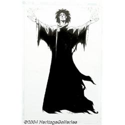 Shawn McManus - DC Style Guide, "Sandman with Stars" Original Art (DC, 2001).