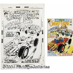 Bob Oksner and Dick Giordano (attributed) - The Adventures of Jerry Lewis #124 Cover Original Art (D