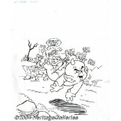 Jorge Pacheco - Hot Stuff V2 #1 Cover Original Art (Harvey, 1994).