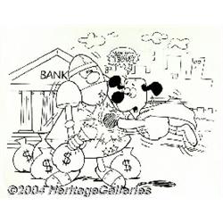 Jorge Pacheco - Underdog Cover Original Art (Harvey, 1970s).