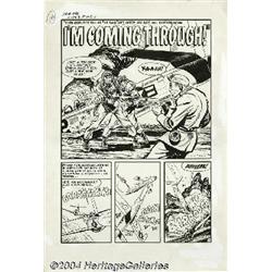 Bob Powell and Howard Nostrand (attributed) - True War Experiences #3 Complete 5-page Story "I'm Com