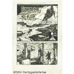 Bob Powell and Howard Nostrand - Witches Tales #26 Complete 5-page Story "Withering Heights" Origina