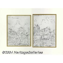 Don Rosa - Uncle Scrooge Adventures #32 Cover Preliminary Original Art (Gladstone, 1995).