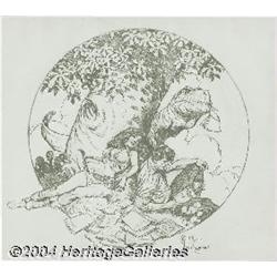 Mark Schultz - Xenozoic Tales Drawing Original Art (1991).