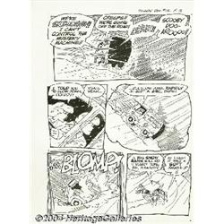 Gold Key Staff Artist - Scooby Doo #12, Group of 16 pages Original Art (Gold Key, 1972).