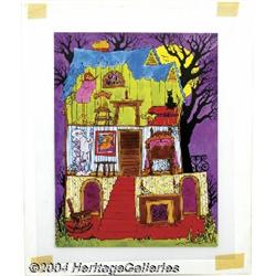 Artcraft Studio Artist - Scooby Doo Flannel Board #H6611 Illustration Original Art (Saalfield).