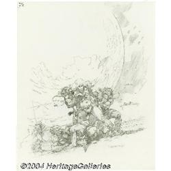 Arthur Suydam - Visions: The Art of Arthur Suydam, page 27 Original Art (Dark Horse, 1991).