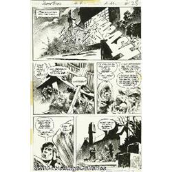 Bernie Wrightson - Swamp Thing #4, page 22 Original Art (DC, 1973).