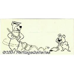 Western Publications Staff Artist - March of Comics #265 Yogi Bear Cover Original Art (Western Publi