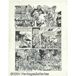 S. Clay Wilson - Arcade #5, Complete 3-page Story "The Corpse Gobblin' Ogre of Columbite Mountain" O