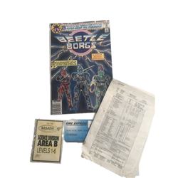 Big Bad Beetleborgs TV Lot of Props