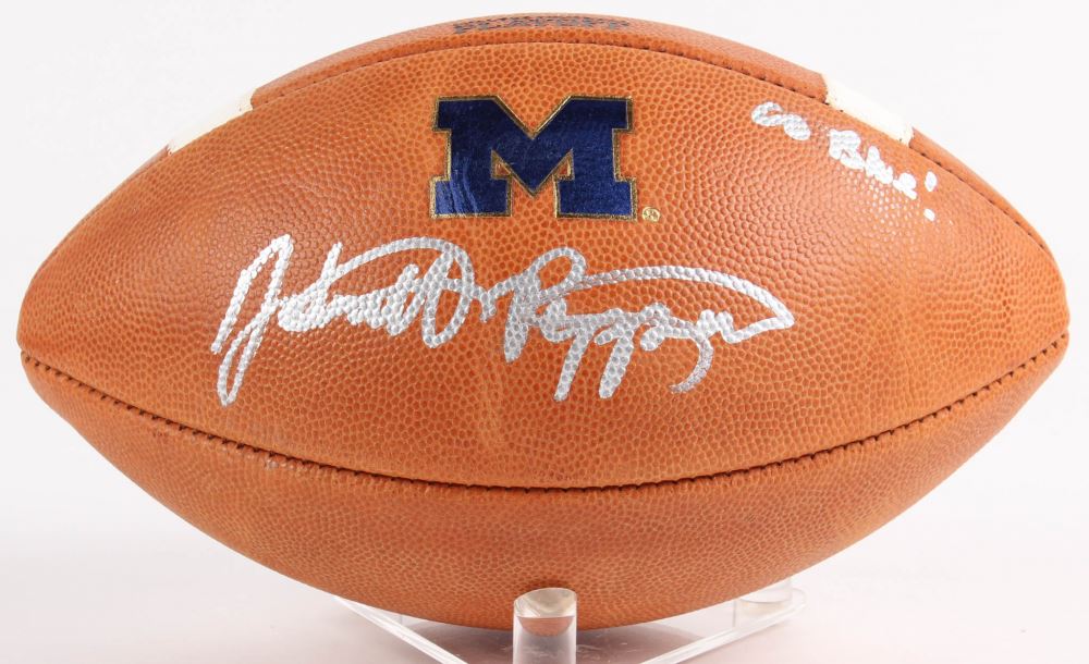 Jabrill Peppers Signed Official College Football Playoff Game Ball