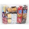 Image 1 : BAG OF CHIPS AHOY AND ASSORTED PUDDINGS