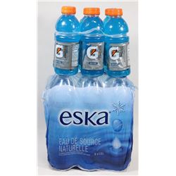 6 PACK OF GATORADE SOLD WITH 6 PACK OF WATER