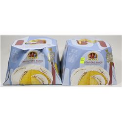 LOT OF TWO TRE MARIE CAKES