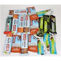 BAG OF ASSORTED PROTEIN BARS