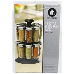 HOMETRENDS 16 BOTTLE FILLED REVOLVING