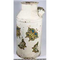 PAINTED MILK AND CREAM CAN