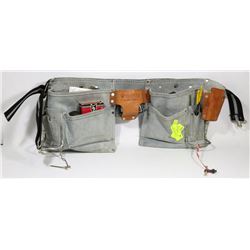 ESTATE TOOL BELT W/ TOOLS INCLUDES MASTERCRAFT