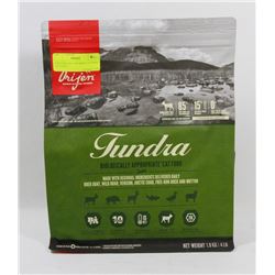 4LB (1.8KG) BAG OF ORIJEN TUNDRA CAT FOOD