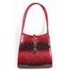 Image 1 : NEW RED SNAKESKIN STYLE PURSE