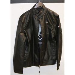 VG WORLD COLLECTION LEATHERETTE BLACK SIZE MEDIUM
