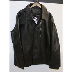 VG WORLD COLLECTION LEATHERETTE BLACK SIZE MEDIUM