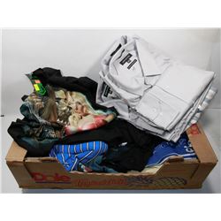 FLAT OF ASSORTED MENS DRESS SHIRTS, CASUAL