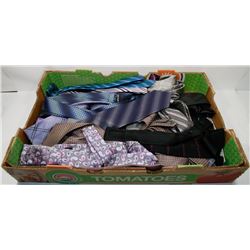 FLAT OF DRESS TIES