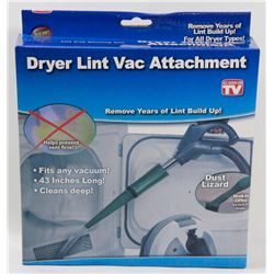 NEW DRYER LINT VAC ATTACHMENT