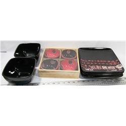 COLLECTION OF ASIAN THEME DISHES INCLUDING