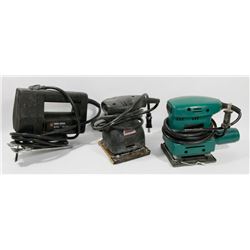 TWO SANDERS SOLD WITH JIG SAW