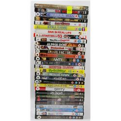 BUNDLE OF 30 DVD MOVIES