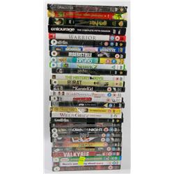 BUNDLE OF 30 DVD MOVIES